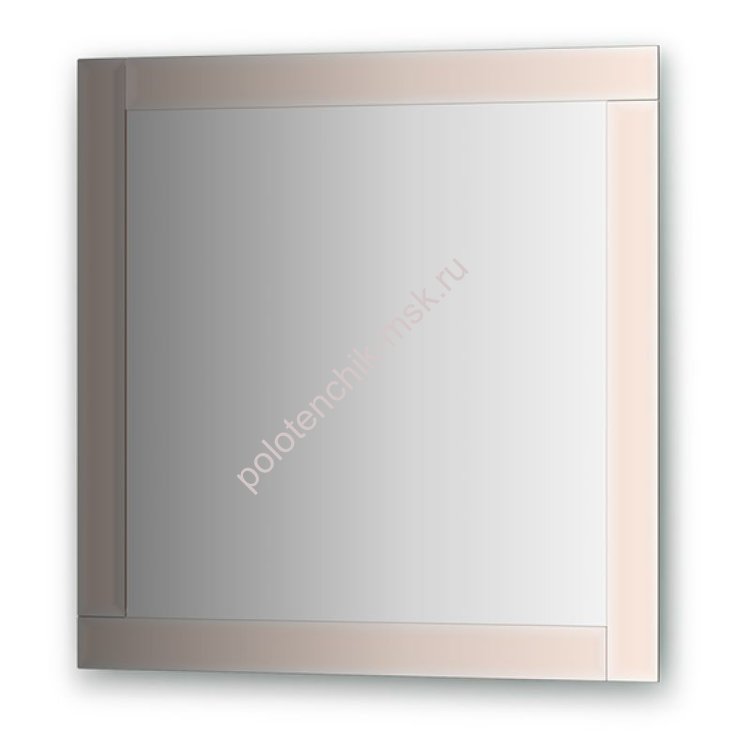 Зеркало с зеркальным обрамлением Evoform BY 0821 (70х70 см)