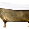 Акриловая ванна BelBagno BB04-ORO/BIA золото