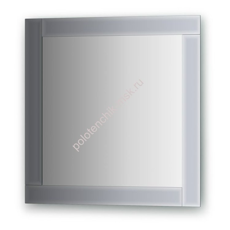 Зеркало с зеркальным обрамлением Evoform BY 0829 (60х60 см)
