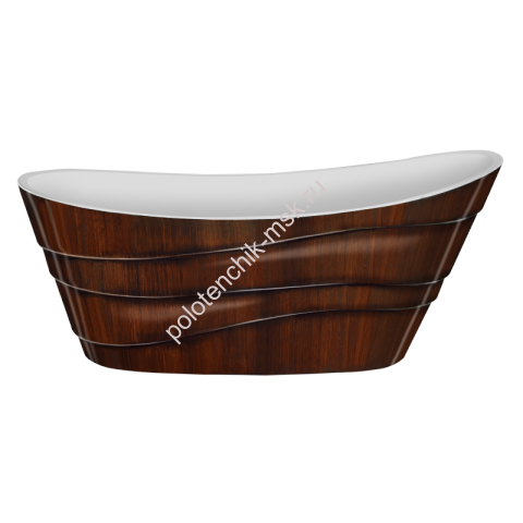 Акриловая ванна LAGARD ALYA Brown wood