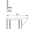 Комплект мебели ASB-Woodline Верона 85 бежевый/патина золото (10238/9118/10237)