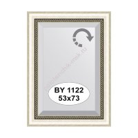 Зеркало в багетной раме фацетом EVOFORM BY 1122 (53х73 см)