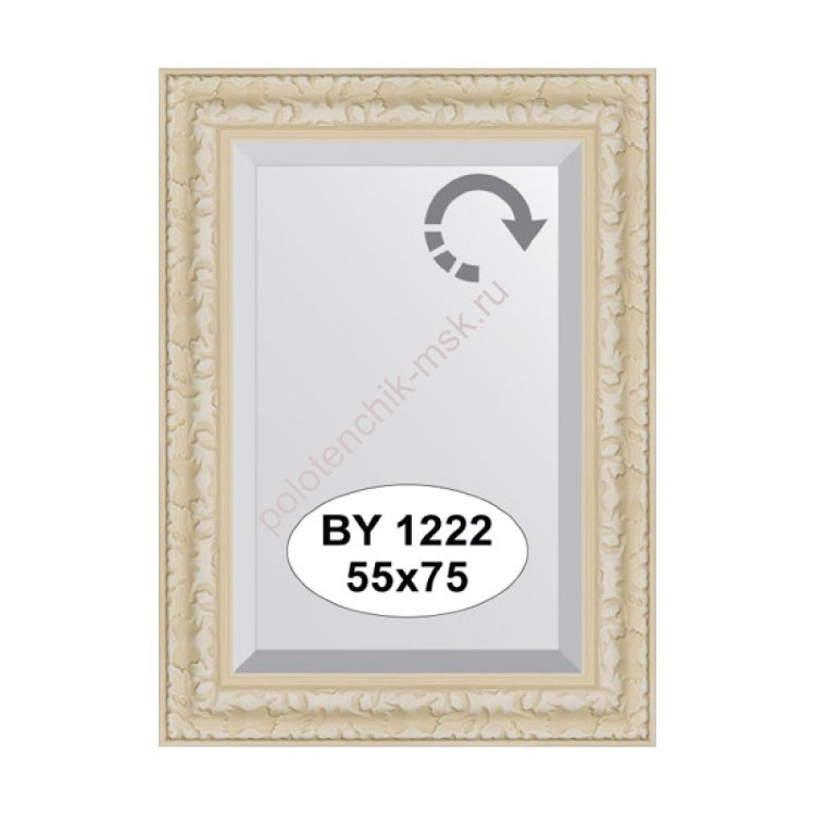 Зеркало в багетной раме фацетом EVOFORM BY 1222 (55х75 см)