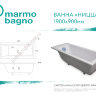 Ванна из литьевого мрамора Marmo Bagno Ницца 190х90