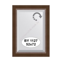 Зеркало в багетной раме фацетом EVOFORM BY 1127 (52х72 см)