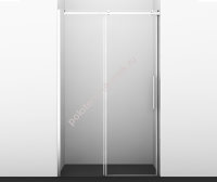 Душевая дверь WasserKRAFT (Германия), Dinkel 58R05, универсальная, 120х200 см, раздвижная на роликах