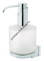 A1036900 Admire, Стеклянный диспенсер для жидкого мыла с настенным держателем, хром, шт