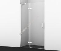 Душевая дверь WasserKRAFT (Германия), Aller 10H05LWHITE, левая, 120х200 см, распашная на петлях