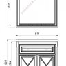 Комплект мебели ASB-Woodline Монте 80 (10776/10791/22321)