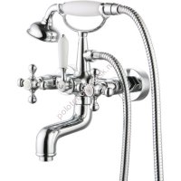 Смеситель Ganzer для ванны с душем хром GZ 09032