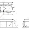 Акриловая ванна VitrA Comfort (180x80 см)