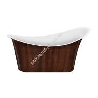 Акриловая ванна LAGARD TIFFANY Brown wood