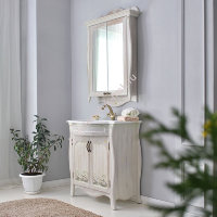 Мебель для ванной Атолл Ривьера daisy (ромашки)
