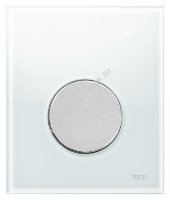 Кнопка смыва Tece Loop Urinal 9242659 белое стекло, кнопка хром матовый