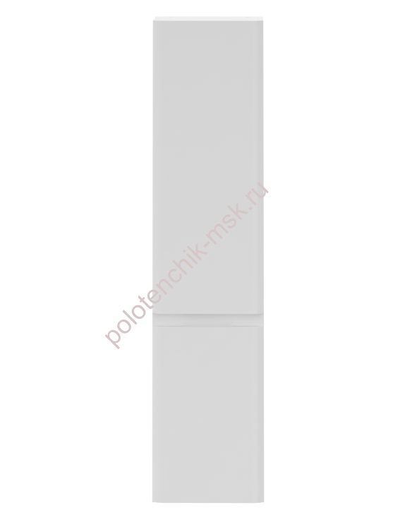 m55chr0341wg64 bliss шкаф-колонна подвесной правый 34см двери с доводчиками белый глянец