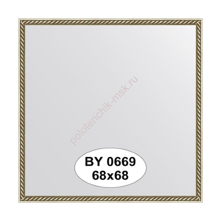 Зеркало в багетной раме Evoform BY 0669 (68х68 см)
