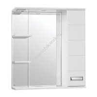 Зеркало-шкаф Style Line Ирис 75/С белый