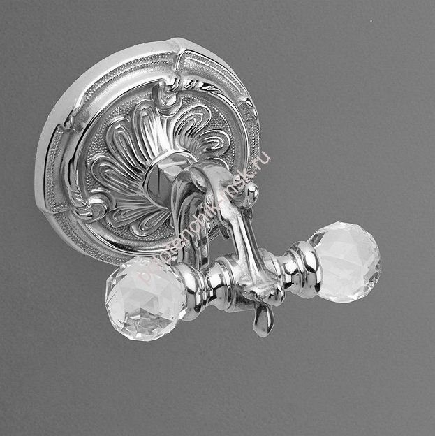 Двойной крючок Art&Max Barocco Crystal AM-1784-Cr-C