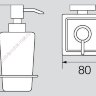 Дозатор жидкого мыла VERAGIO VR.RMB-4970.CR