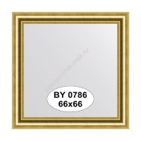 Зеркало в багетной раме Evoform BY 0786 (66х66 см)
