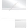 Комплект мебели Style Line Даллас 110 R Люкс Plus подвесной белый