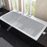 Стальная ванна Kaldewei Asymmetric Duo 742 с покрытием Easy-Clean