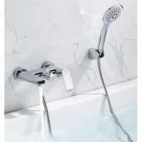 Смеситель Ganzer для ванны с душем хром GZ 22032