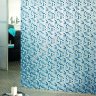 Штора для ванной Bacchetta 180х200 ПВХ Mosaico синяя