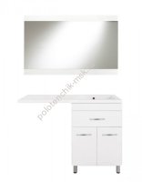 Комплект мебели Style Line Валеро 120 R Люкс Plus белый