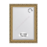 Зеркало в багетной раме фацетом EVOFORM BY 1300 (75х105 см)