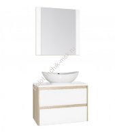 Комплект мебели Style Line Монако 80 Plus ориноко/бел лакобель