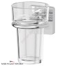 Держатель стакана/емкости для жидкого мыла (хром) ELLUX Avantgarde AVA 006