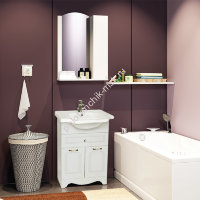Мебель для ванной Аква Родос Классик 65 белая